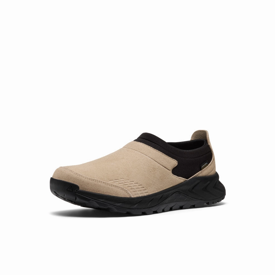 Men's TTS Moc Waterproof Sneaker  |  Safari/Black Air Comfort
