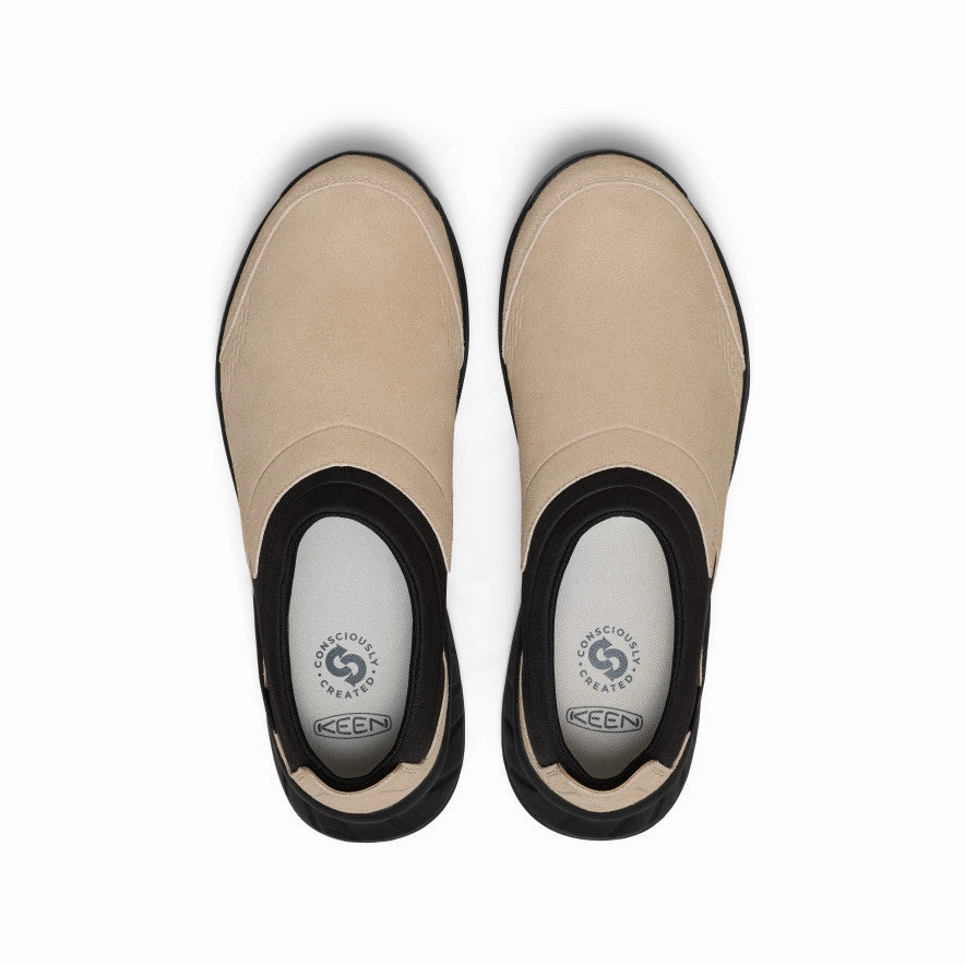 Men's TTS Moc Waterproof Sneaker  |  Safari/Black Effortless Style