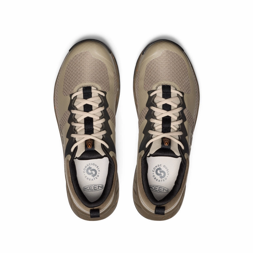 Men's Versacore Waterproof Shoe  |  Brindle/Gold Flame Trail Hiking Footbed