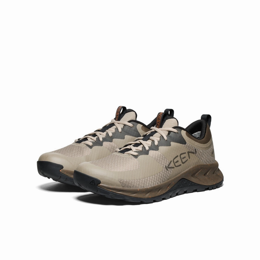 Mesh Upper Men's Versacore Waterproof Shoe  |  Brindle/Gold Flame
