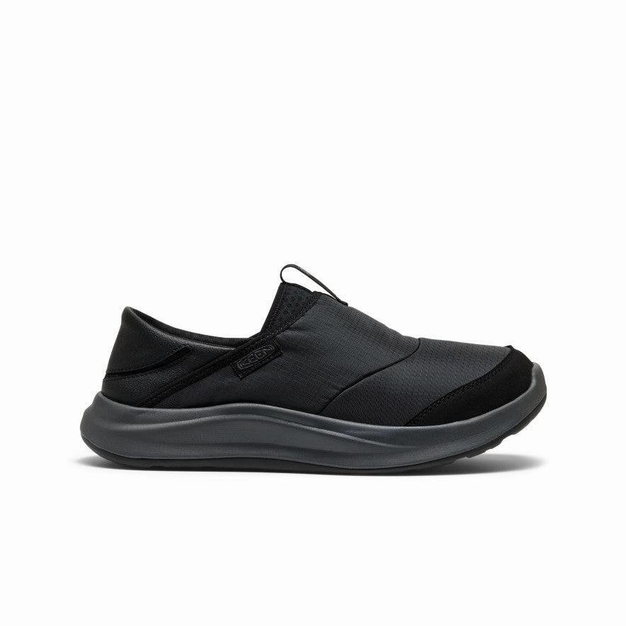 Men's Whyser Slip-On  |  Black Active Walk Fit Quick Fit On