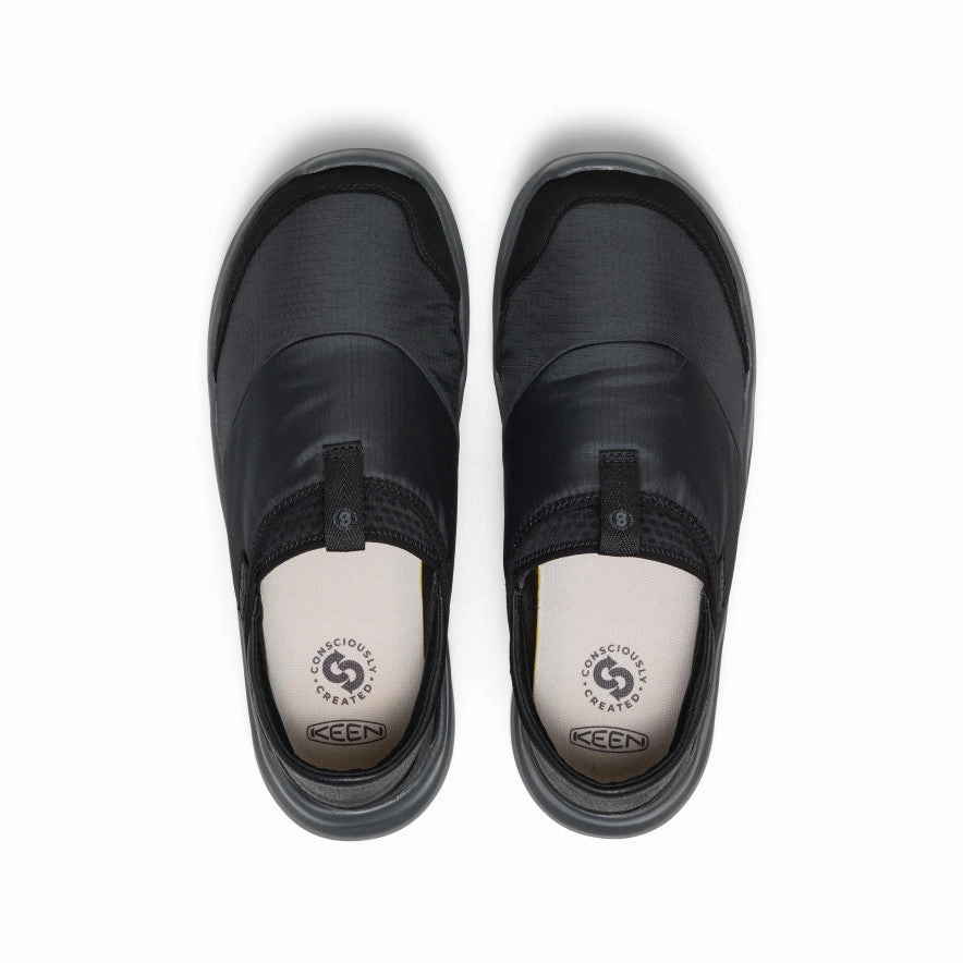 Men's Whyser Slip-On  |  Black Ergonomic Shape