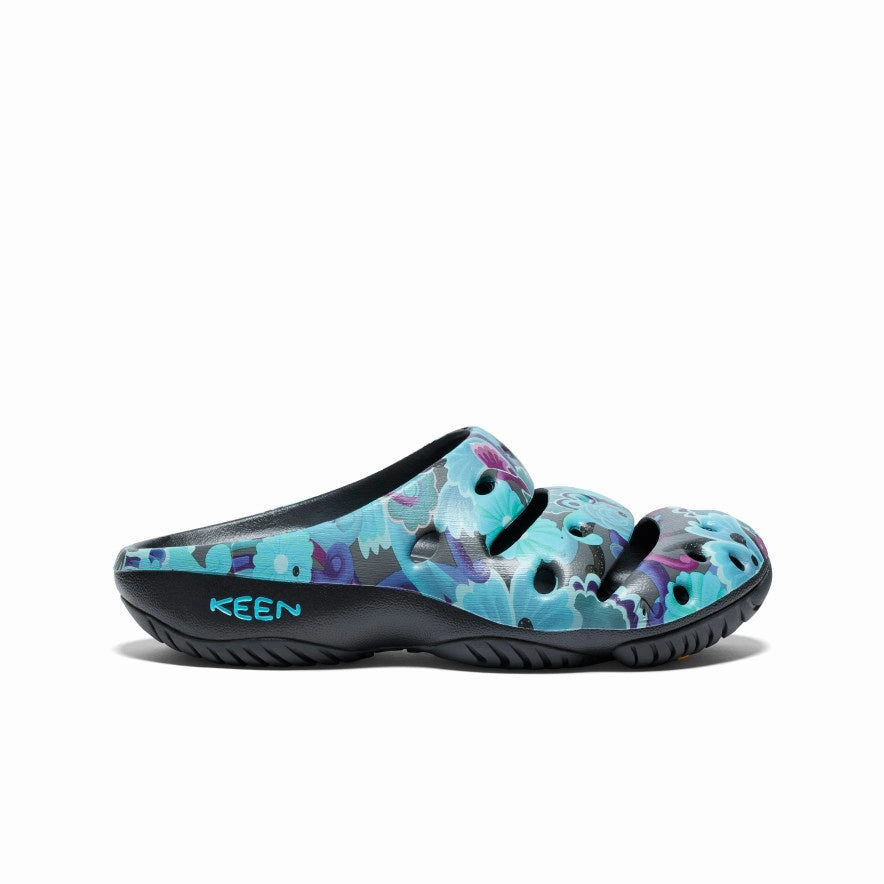 Men's Yogui Arts Clog x Gravityfree  |  Flowers Comfortable Straps