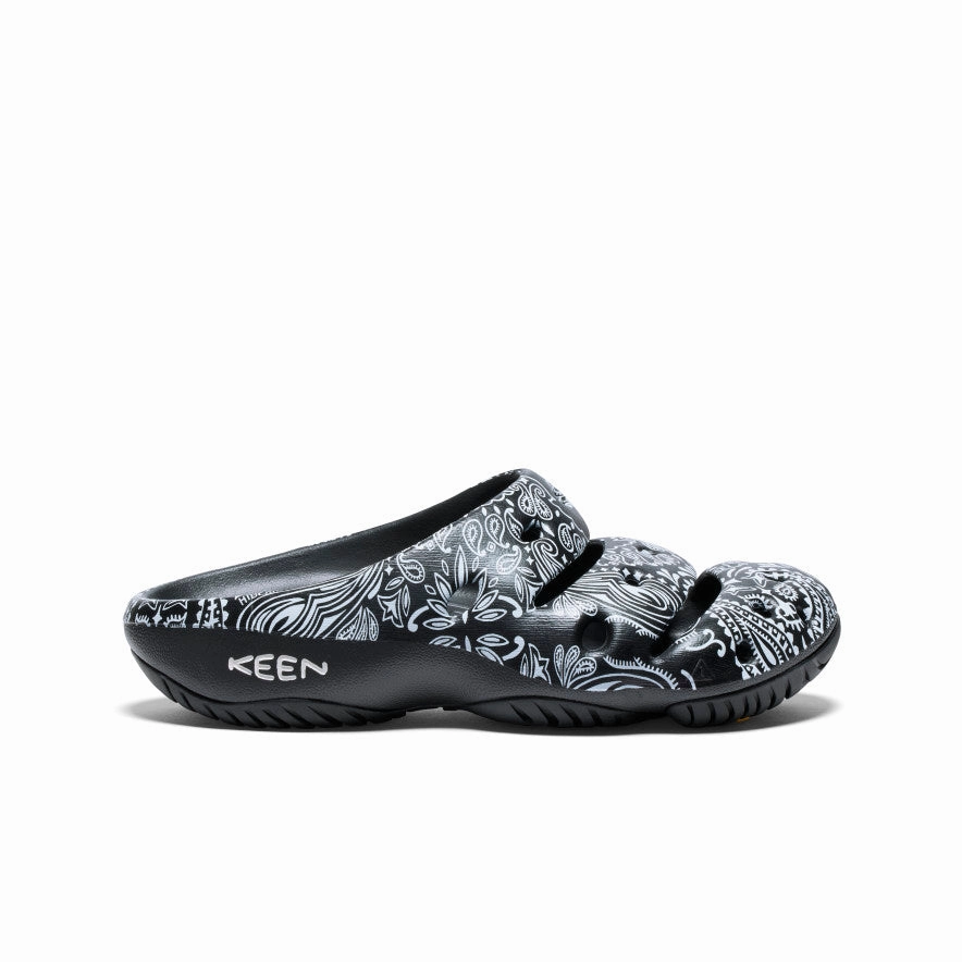 Shell Trim Layered Shock Dispersion Men's Yogui Arts Clog x Hide and Seek  |  H&S Black
