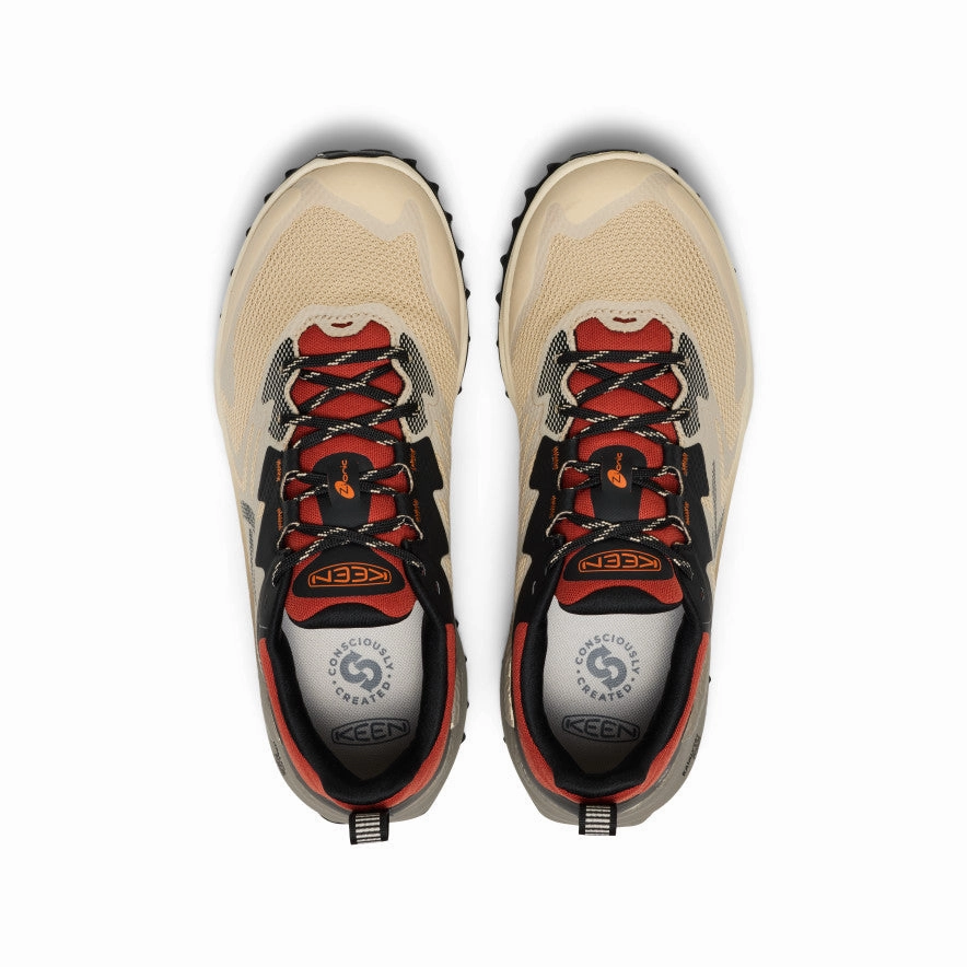 Men's Zionic NXT Waterproof Hiking Shoe  |  Safari/Red Ochre Performance