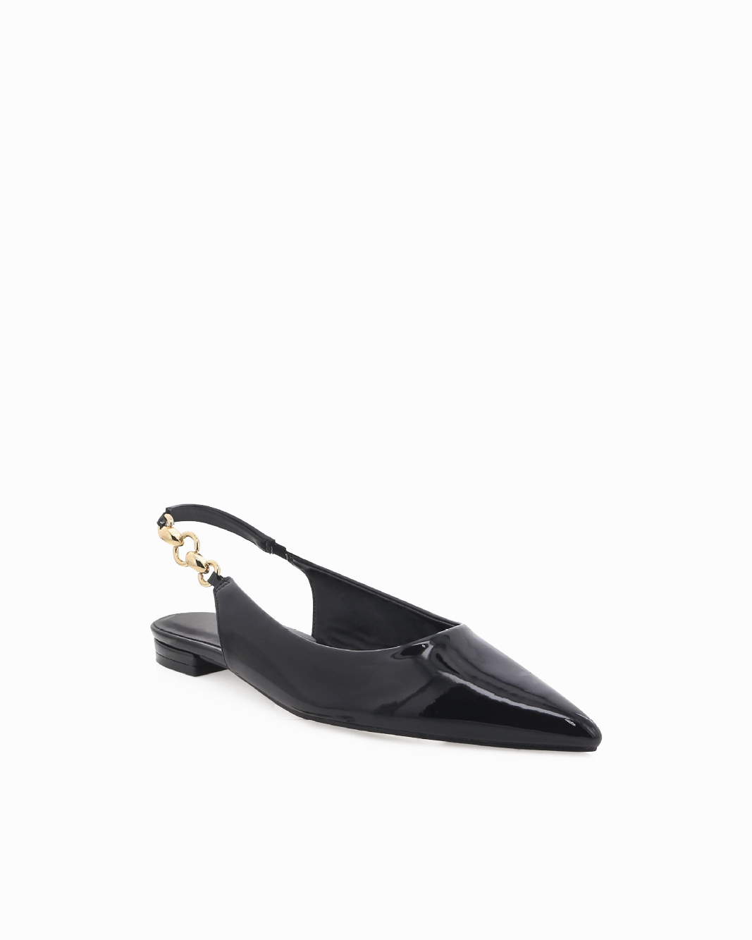 Cotton Feel MILO - BLACK PATENT