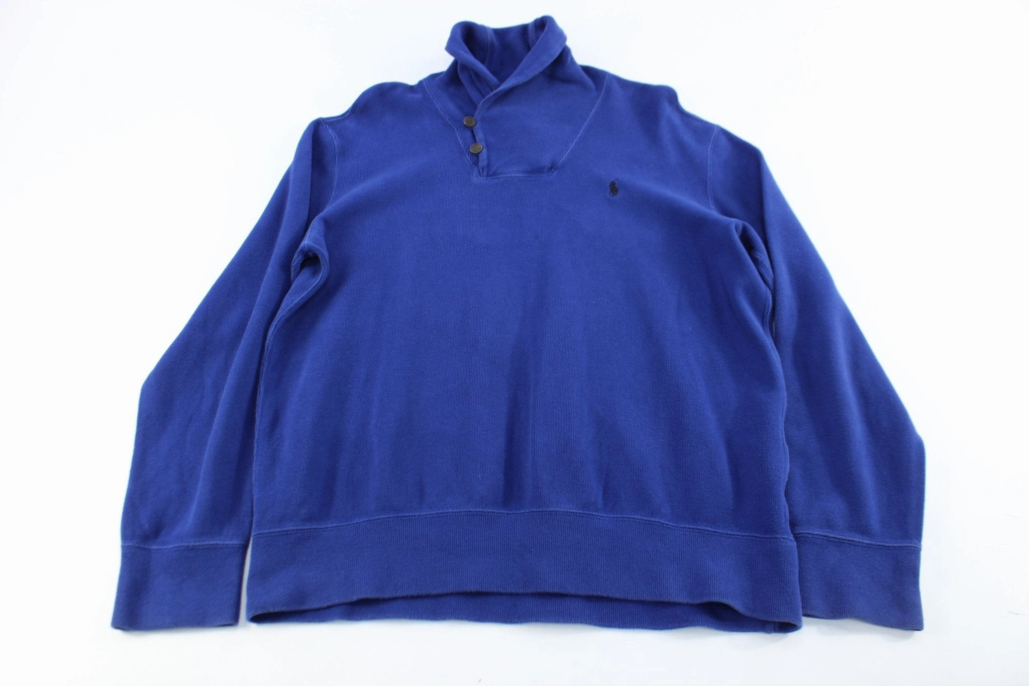 Polo by Ralph Lauren Embroidered Logo Blue Sweater Personalized