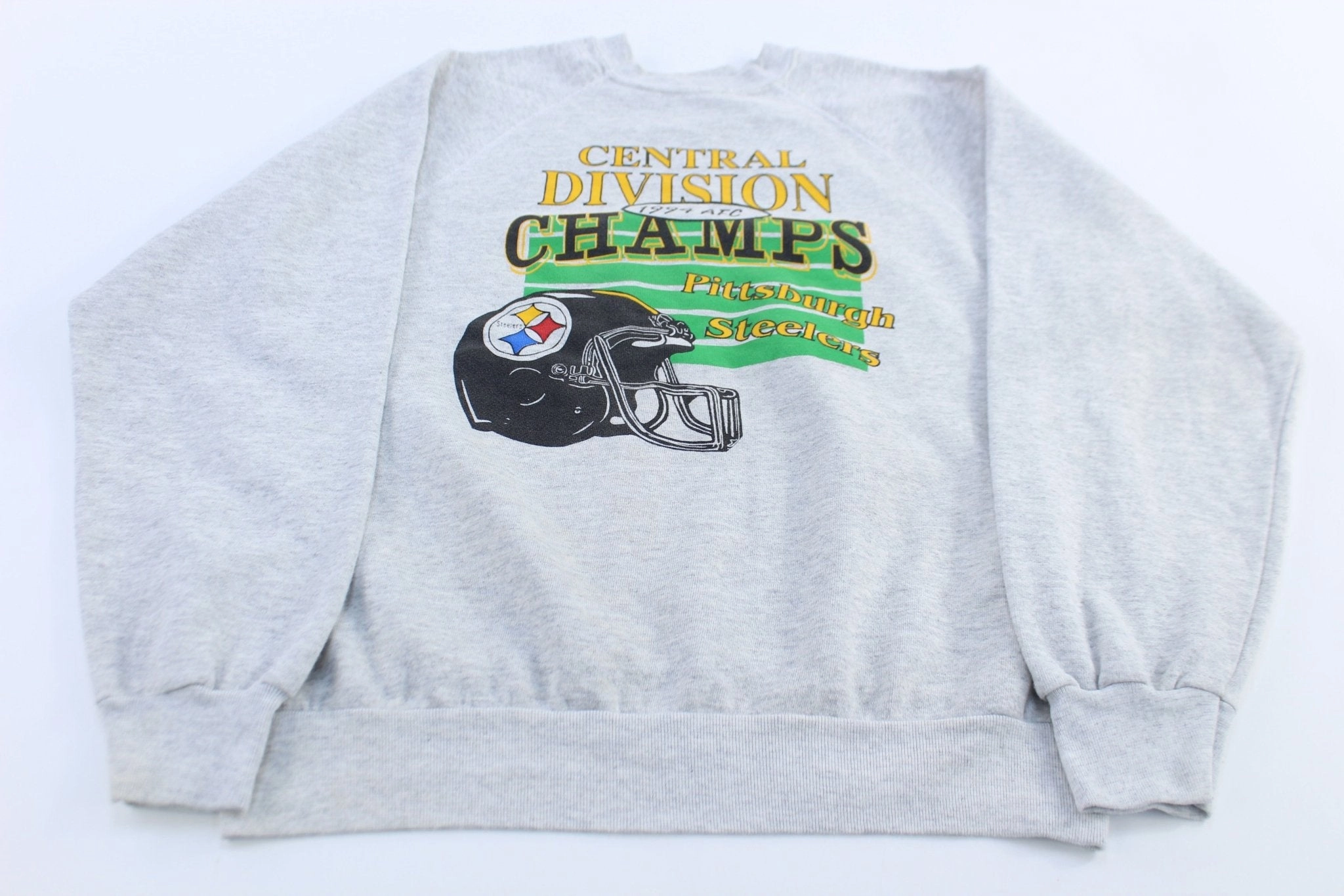 Bright Hue 1994 AFC Champs Pittsburgh Steelers Football Sweatshirt