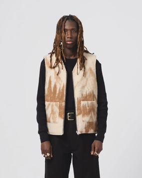 Deck Vest Nebraska Cotton Black Weekend Fit