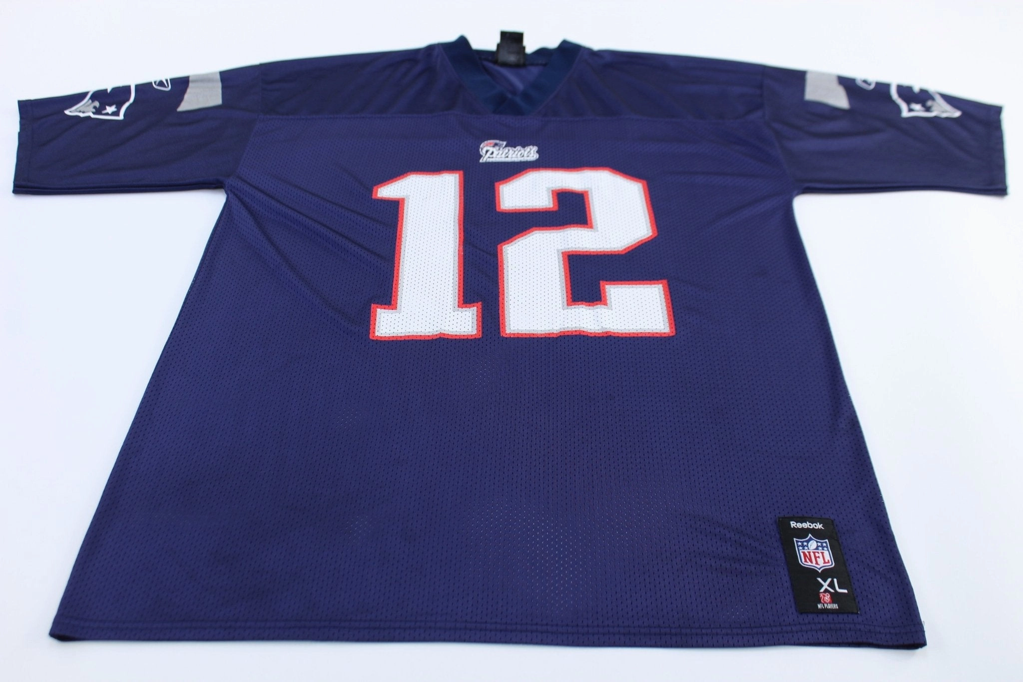 Cozy clothing product animal print wildness New England Patriots Tom Brady #12 Reebok Football Jersey