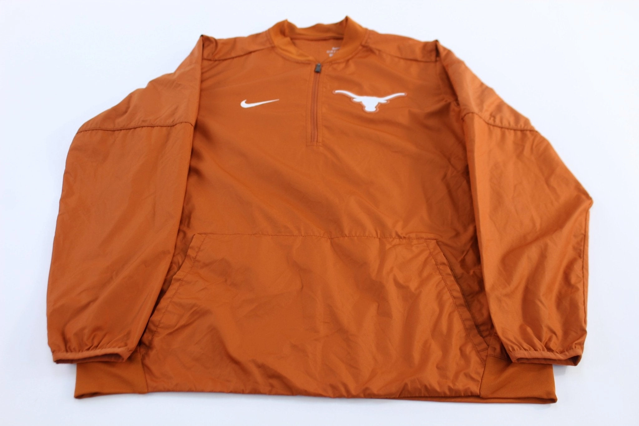 product low end affordability Nike University of Texas Quarter Zip Windbreaker