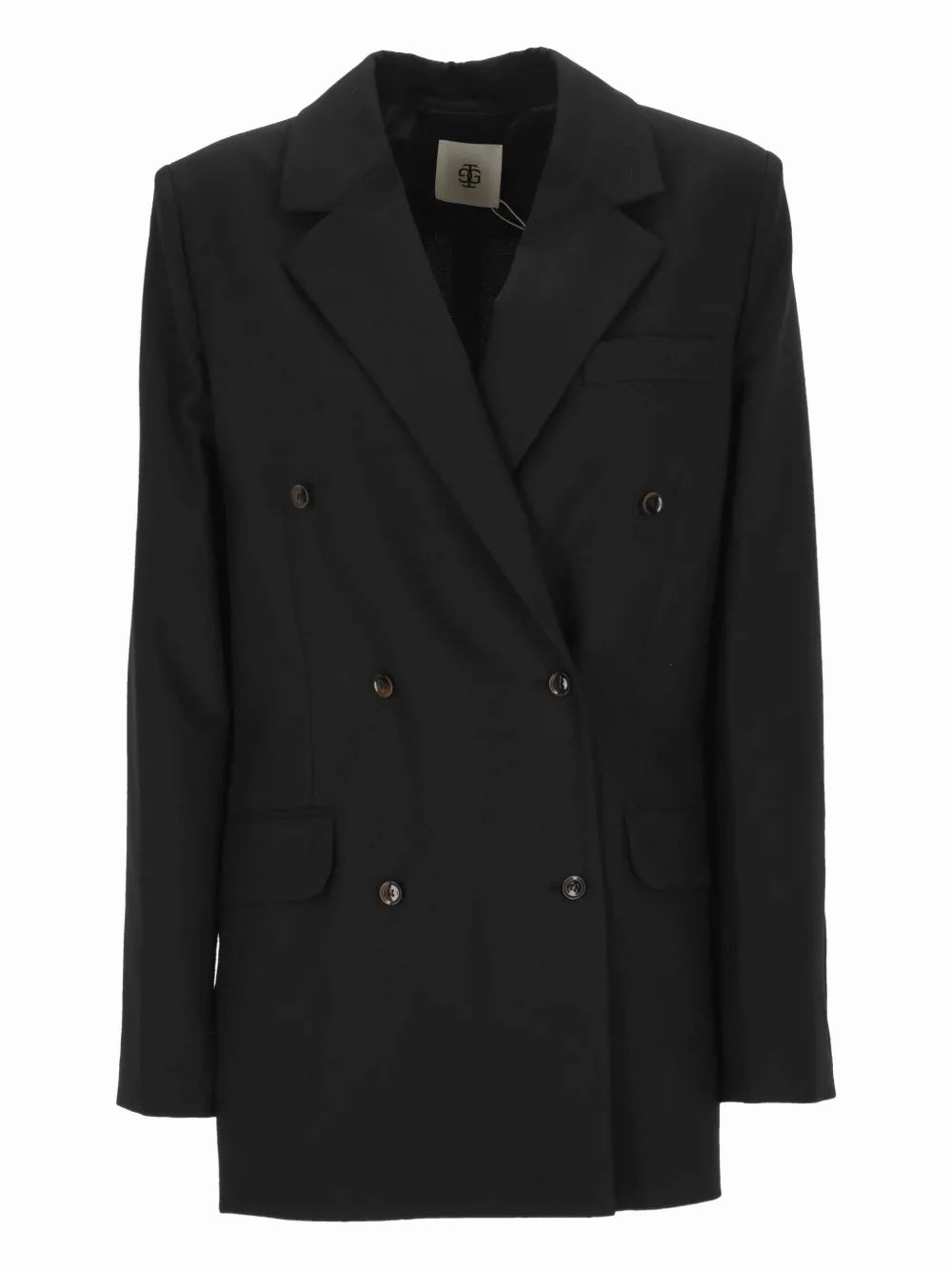Noah Blazer in Black Chilly Day Wear Formal Look