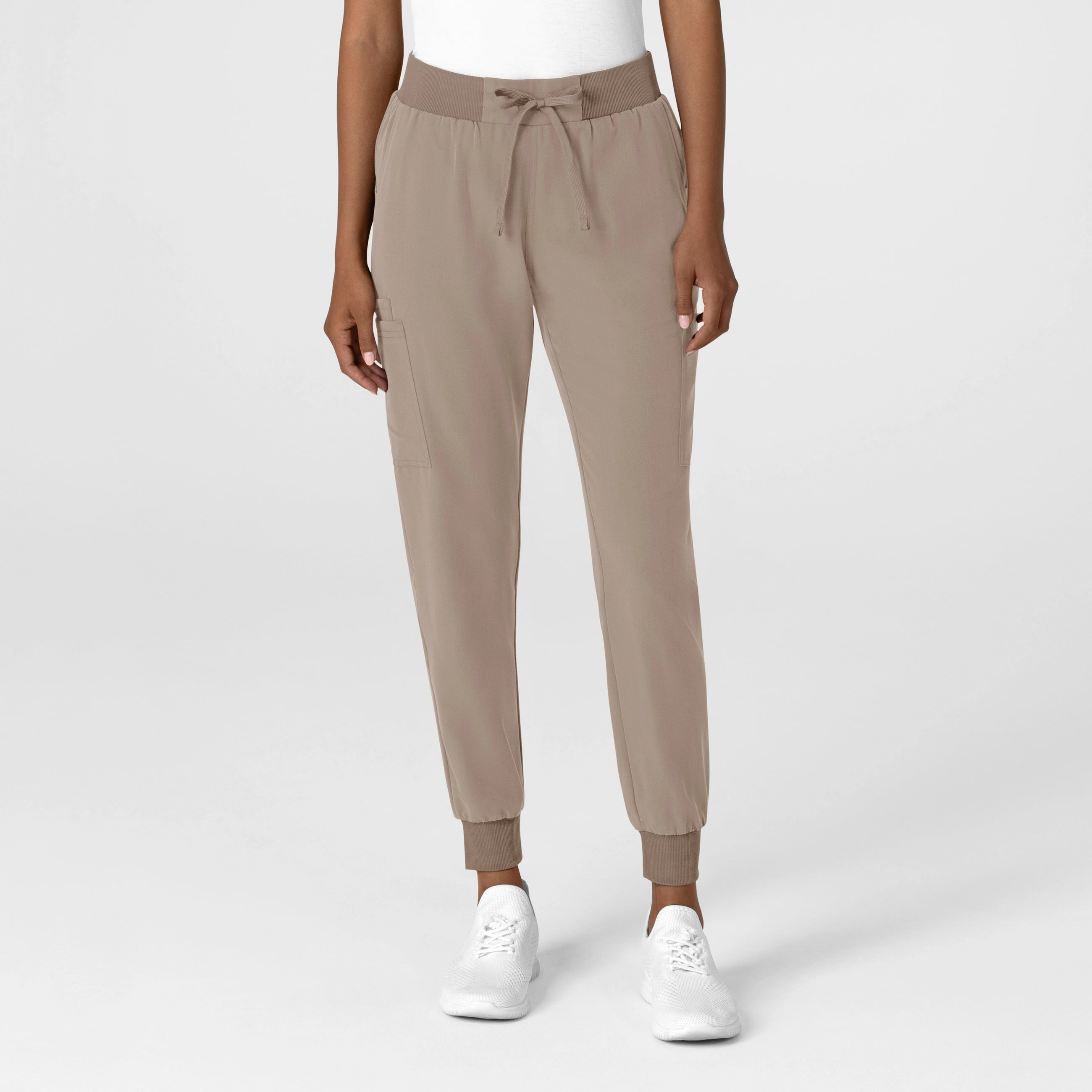 All-day Comfort Soft Comfort Nova Women's Jogger Utility Scrub Pant - Haze