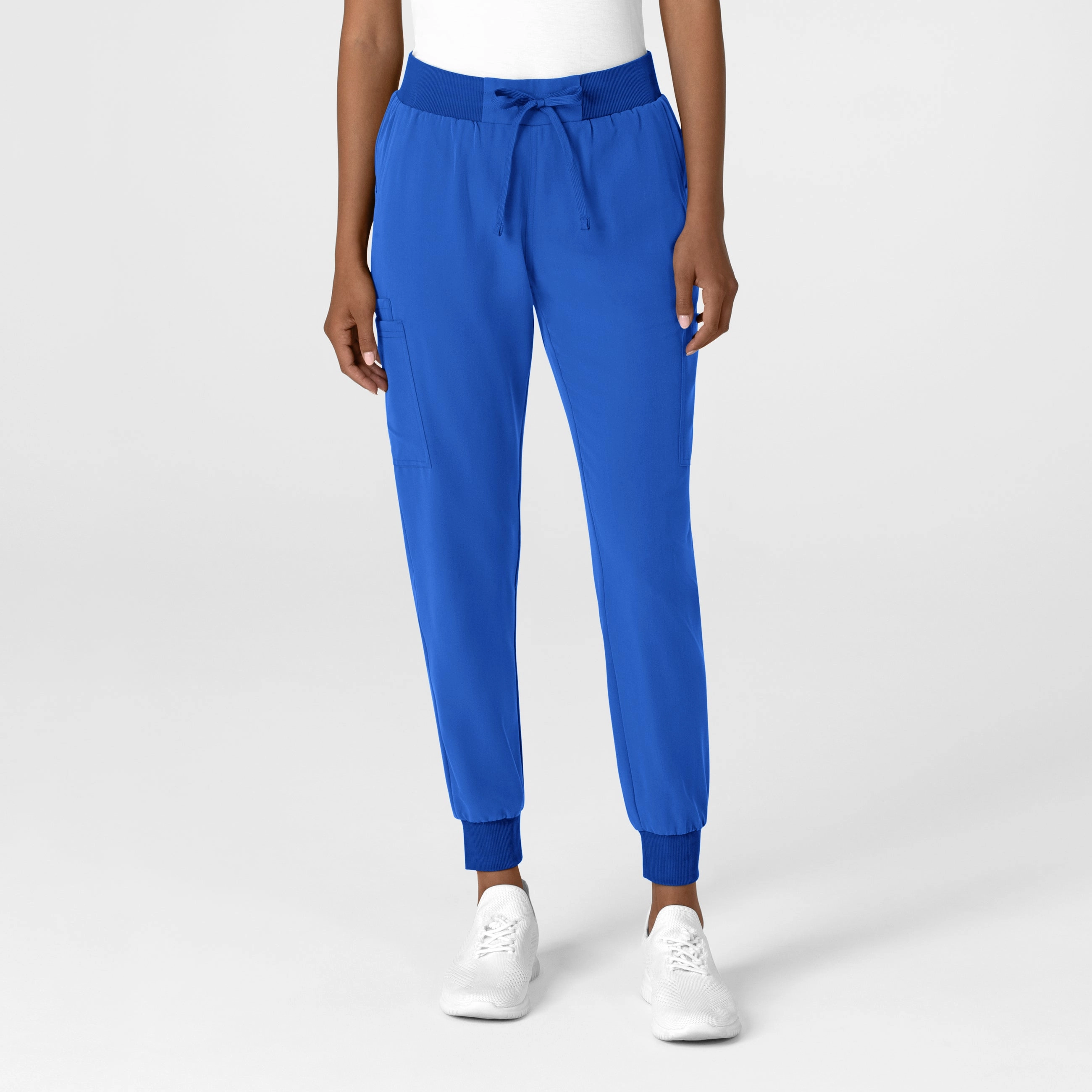 Comfy Ease Nova Women's Jogger Utility Scrub Pant - Royal