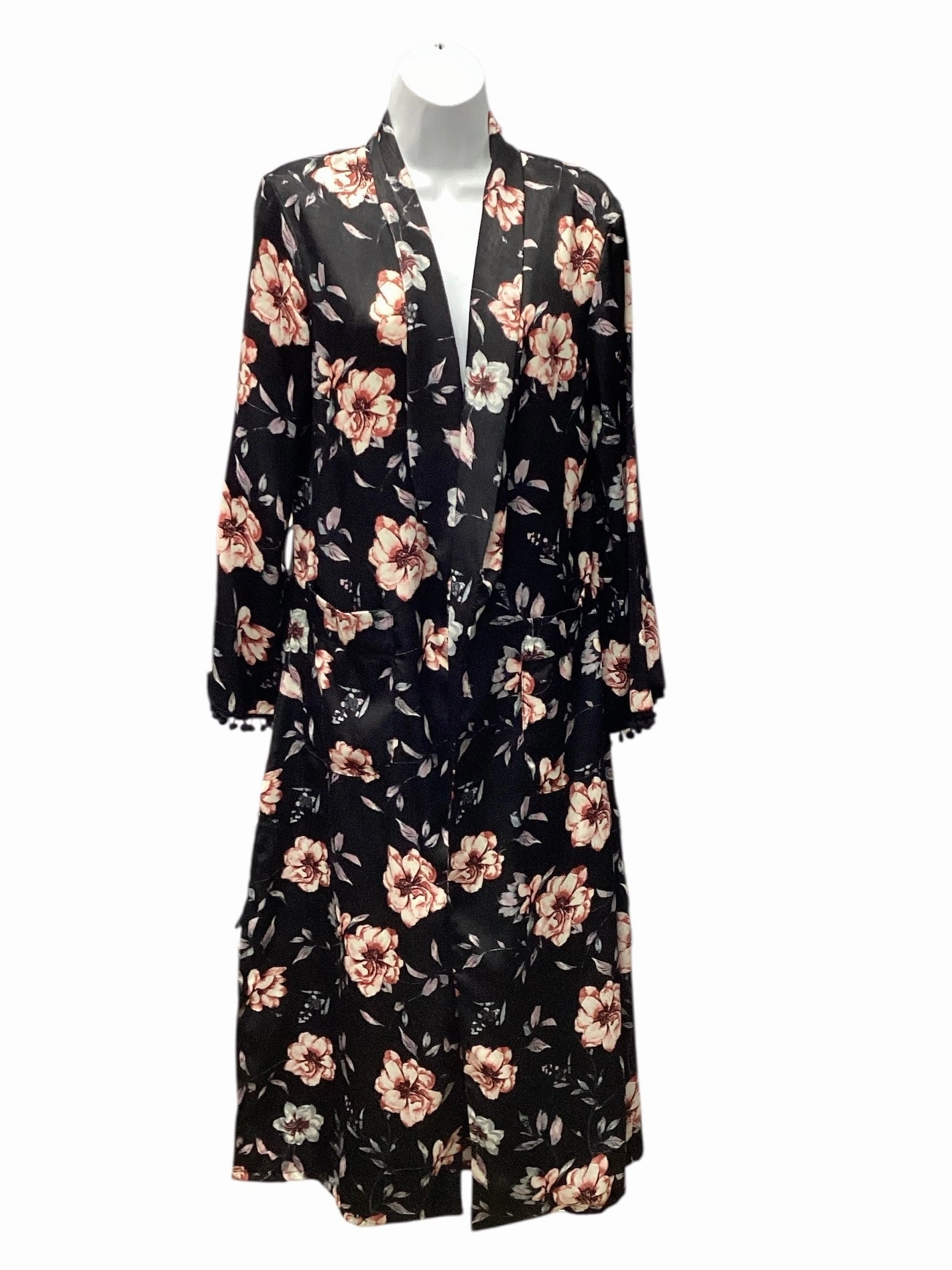 Wrap Reliable Protection NWT MISA Women??s Long Black Robe XS