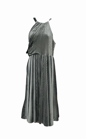 Gender Free NWT Ted Baker Women's Velvet Dress Gray 2