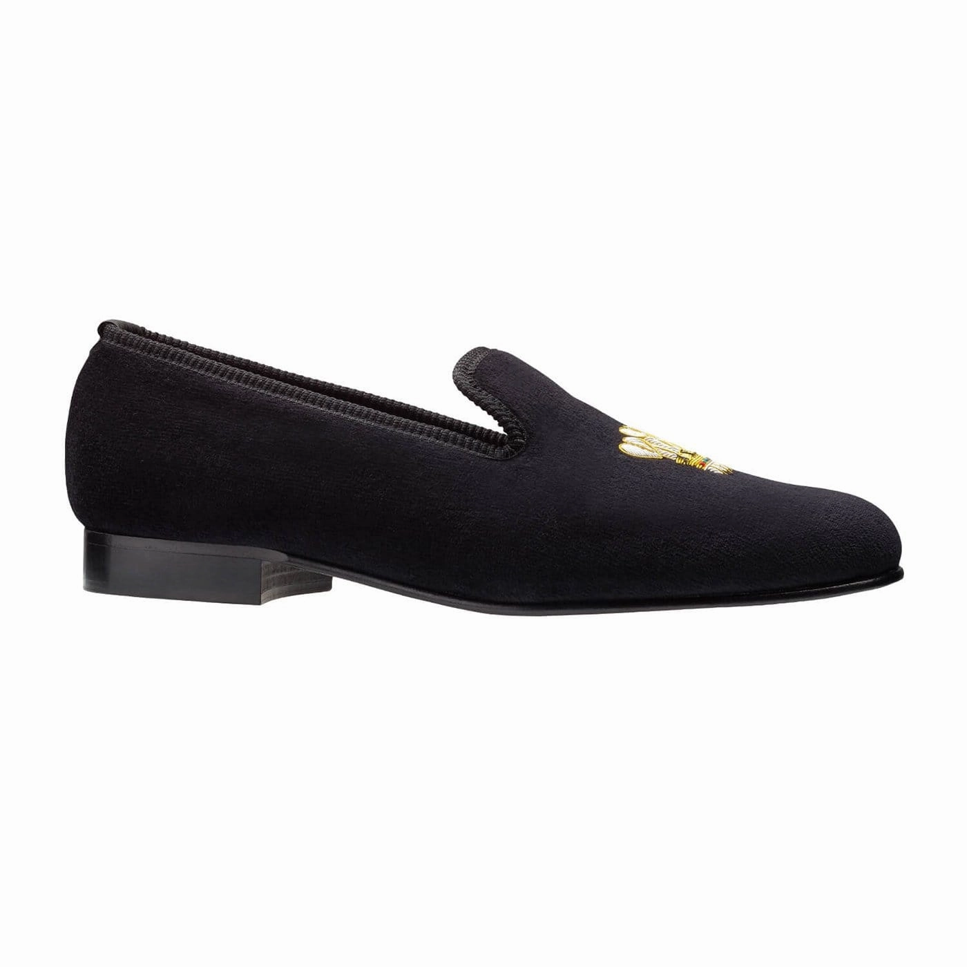 Summer Slide Slip On Style P.O.W Black Velvet