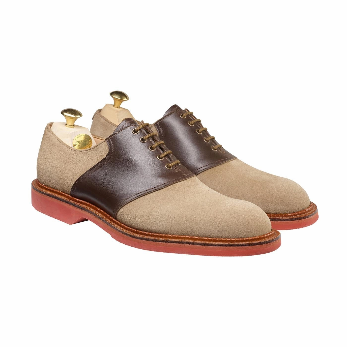 Urban Walk Penn Khaki Suede & Dark Brown Wax Calf