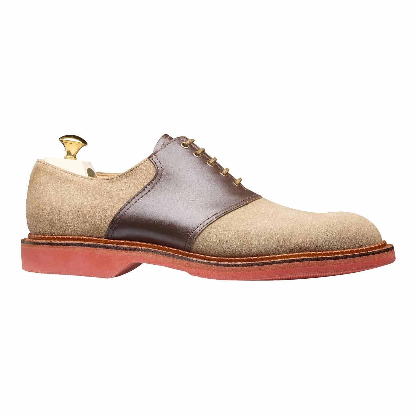 Smooth Form Comfort Seeker Penn Khaki Suede & Dark Brown Wax Calf