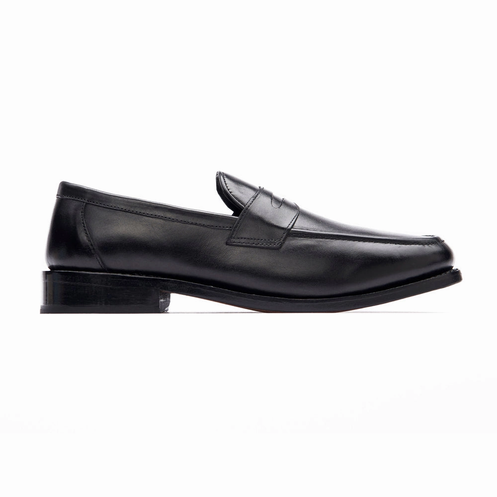 Work Clean Steps Penny Loafer - Black