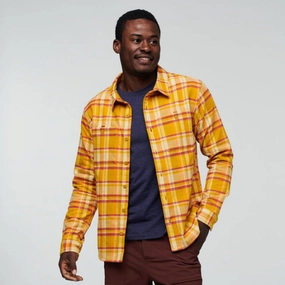 Men's Mero Organic Flannel Shirt Eco-Friendly Choice Athleisure Trend