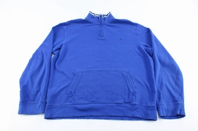 suitable for casual events Polo by Ralph Lauren Embroidered Logo Blue Sweater