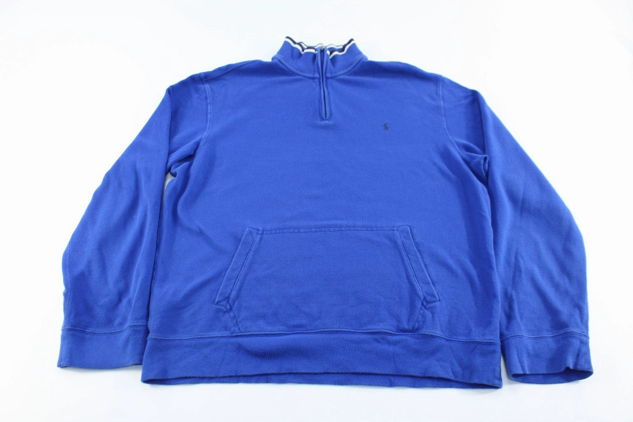 suitable for casual events Polo by Ralph Lauren Embroidered Logo Blue Sweater