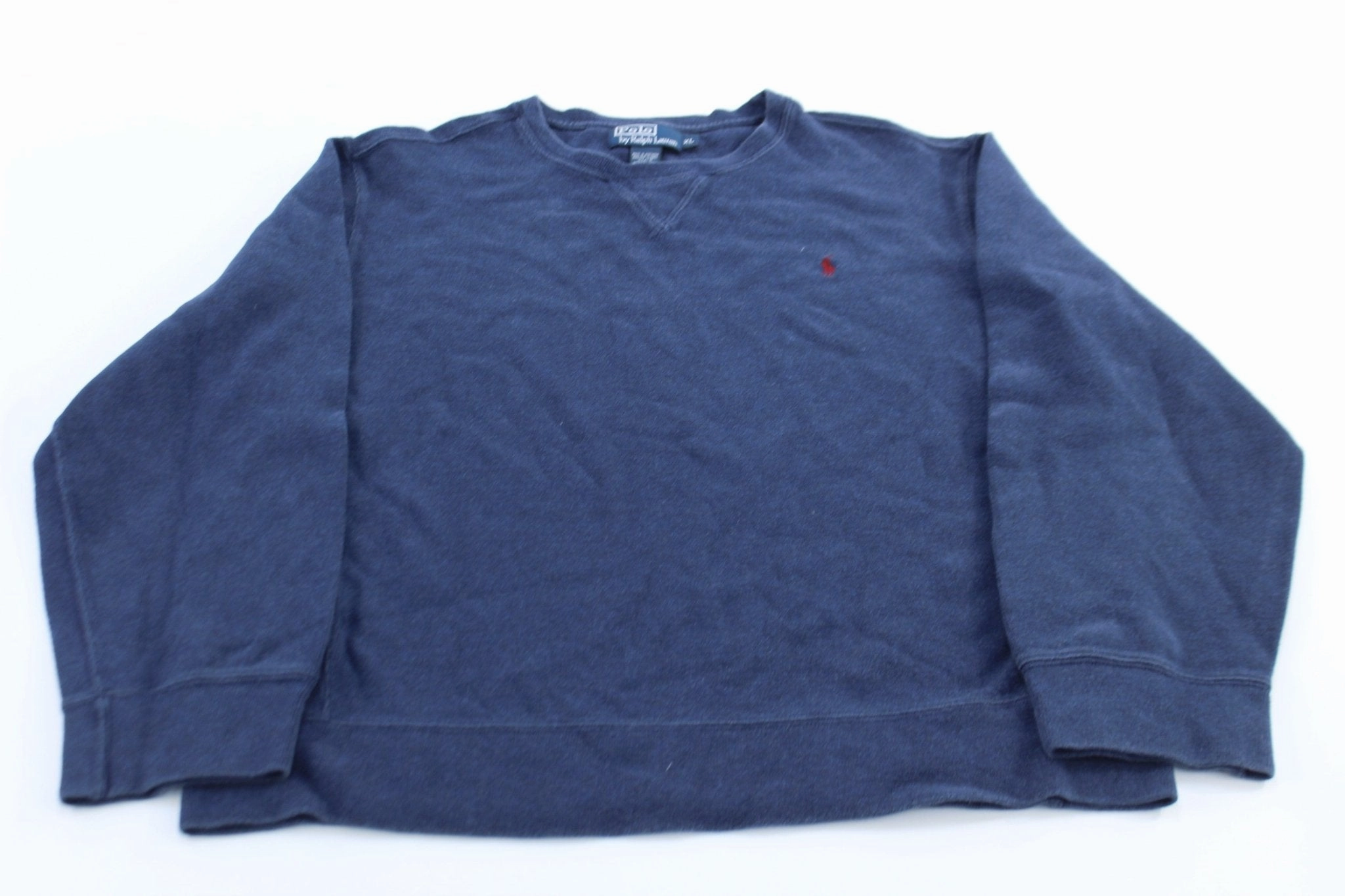 Polo by Ralph Lauren Embroidered Logo Blue Sweatshirt product brand name recognition