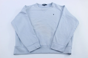 Polo by Ralph Lauren Embroidered Logo Light Blue Sweatshirt Bright Colors product tassel movement