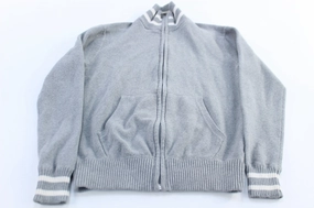 Polo Jeans Company Ralph Lauren Grey Full Zip Sweater Simple Comfort product date night charm factor