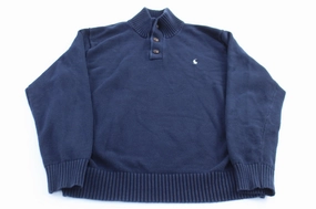product tassel movement Polo Ralph Lauren Embroidered Logo Blue Pullover Sweater