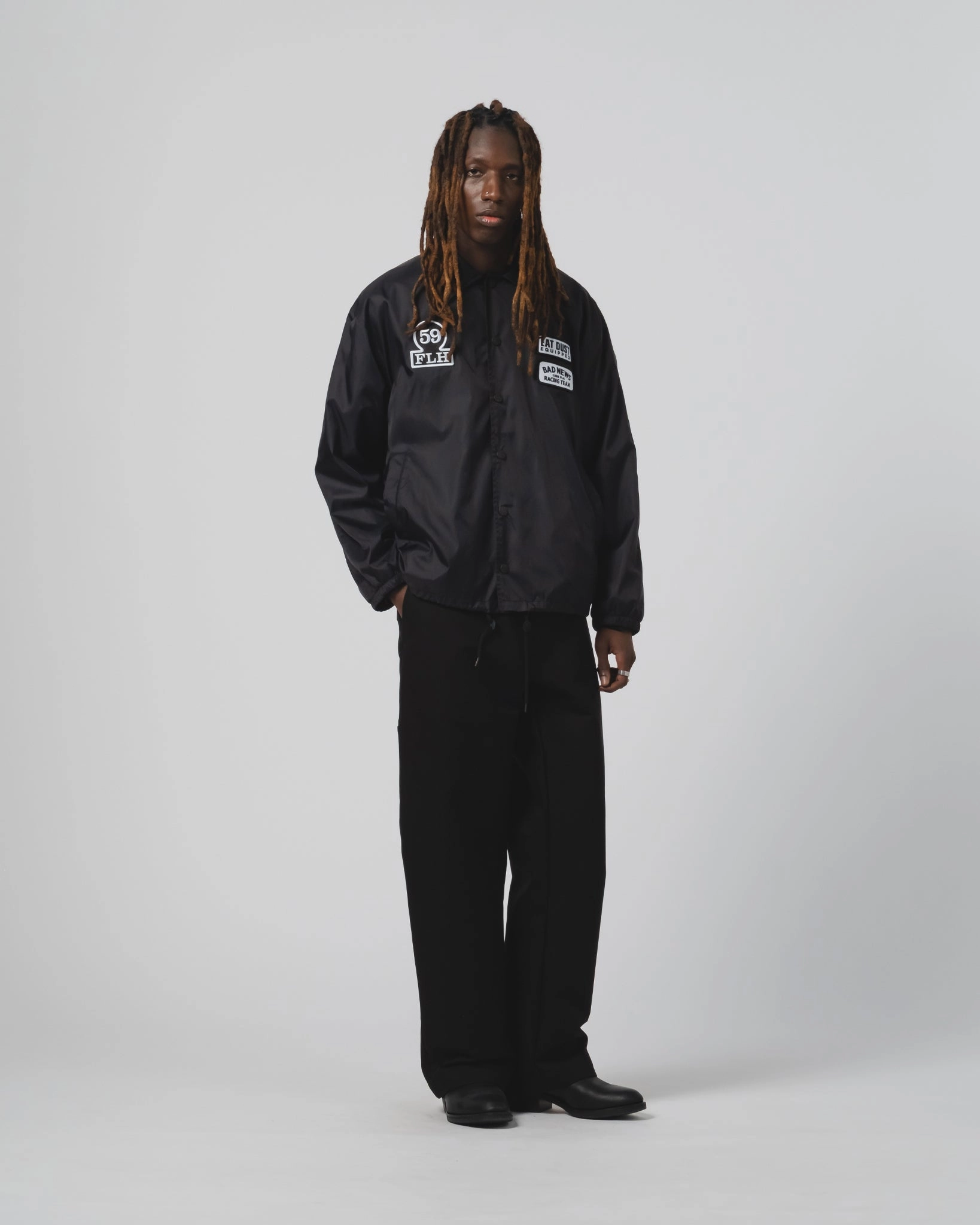 Style Layer Trek Ready Dago Jacket Bad News Racing Team Black