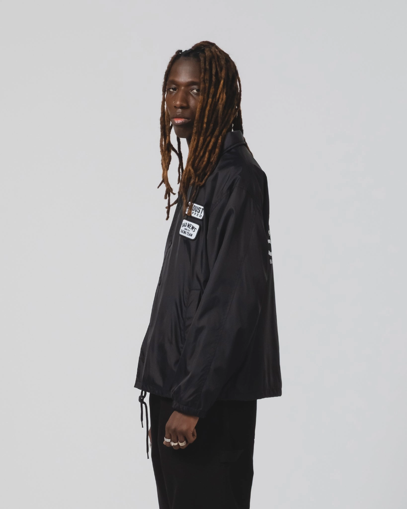 Dago Jacket Bad News Racing Team Black Sustainable