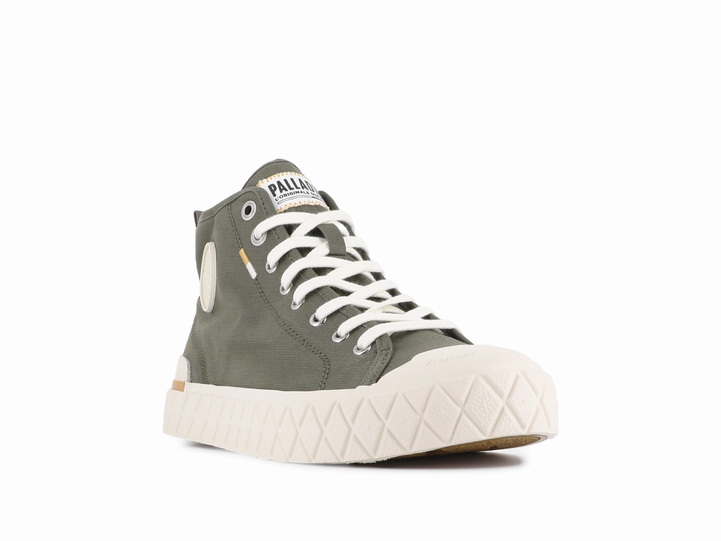 79142-325-M | PALLA ACE CHUKKA ORGANIC | OLIVE NIGHT Reinforced Eyestay