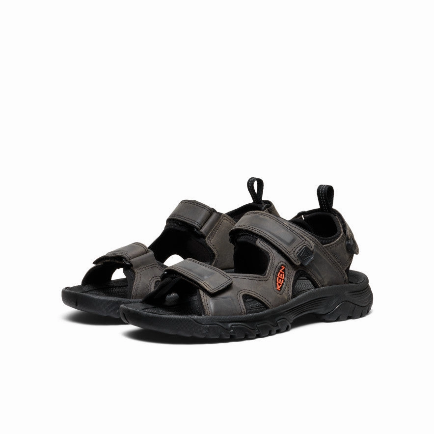 Men's Targhee III Open Toe Sandal  |  Grey/Black Stretchable
