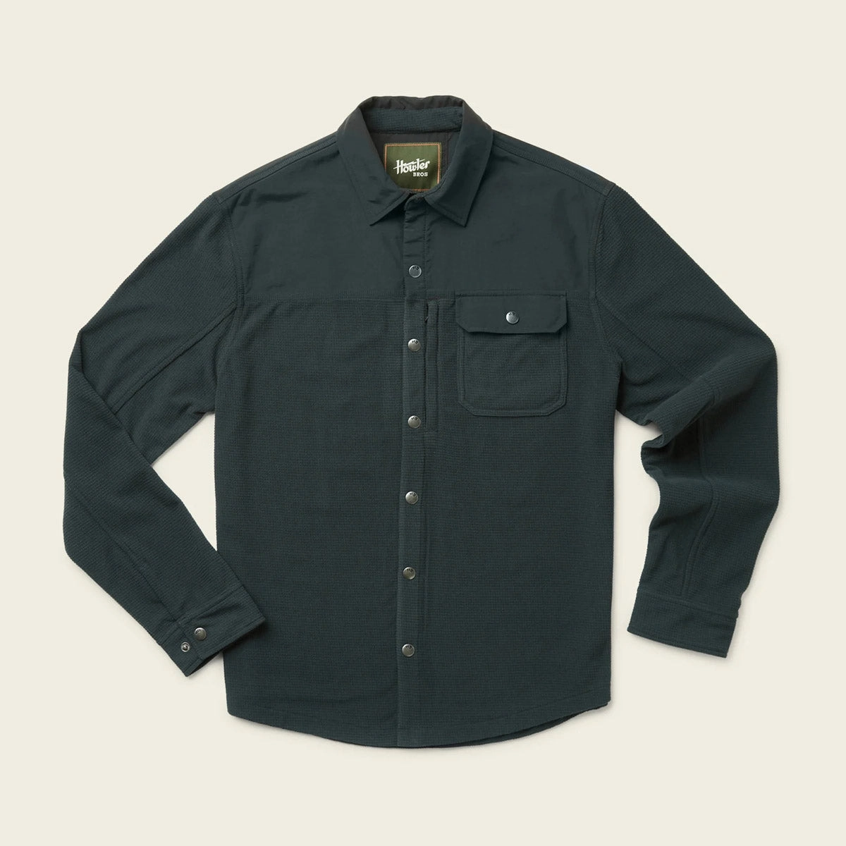 Modern Cut Men's Vapors Grid Fleece Overshirt