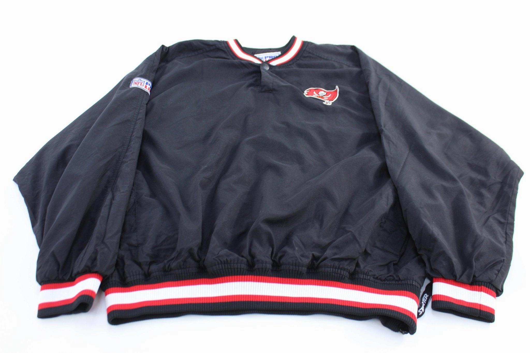 Pro Line Tampa Bay Buccaneers Football Pullover Windbreaker Essential Outerwear