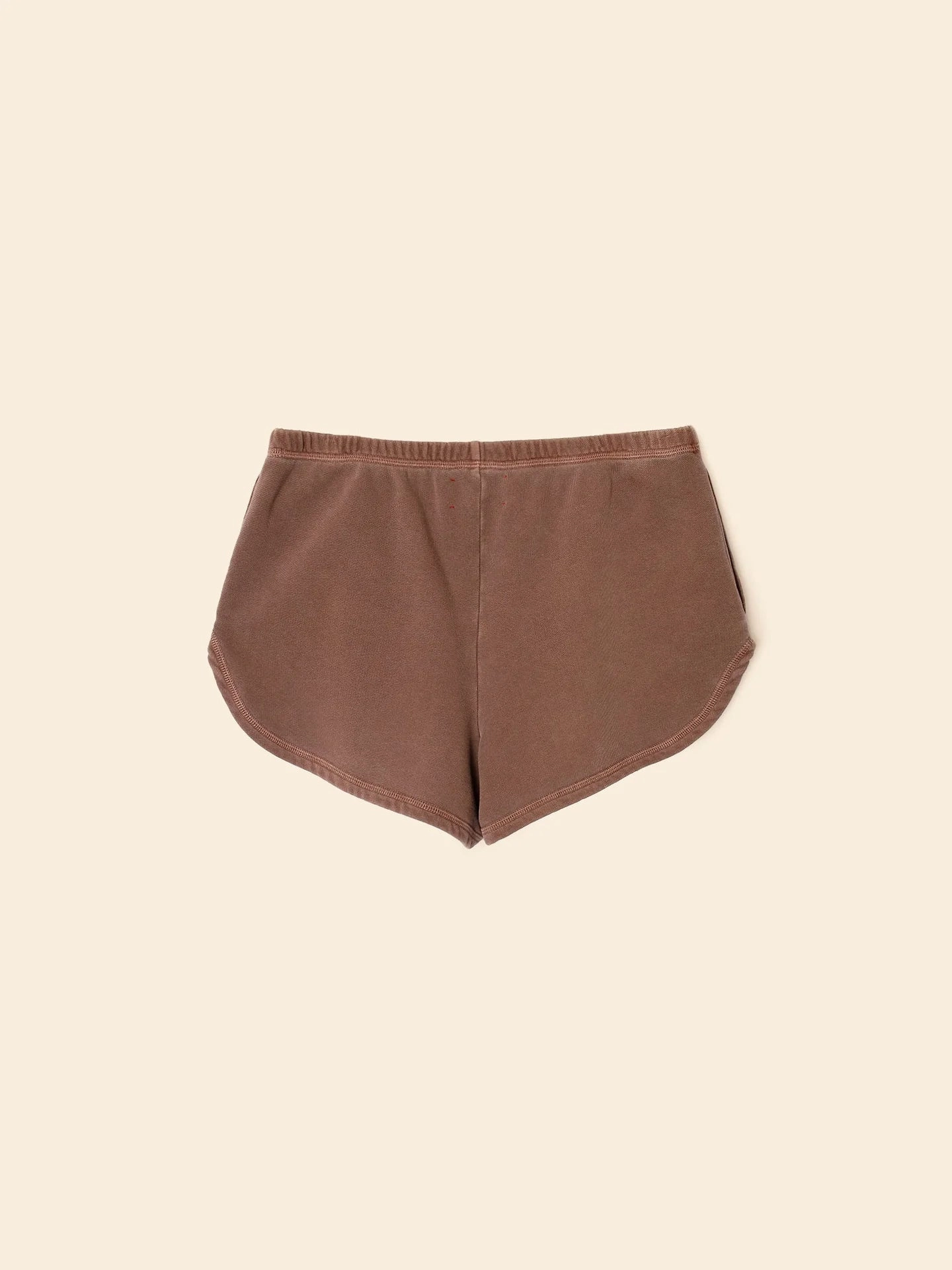 Merino Wool Blend Hub Short in Pecan