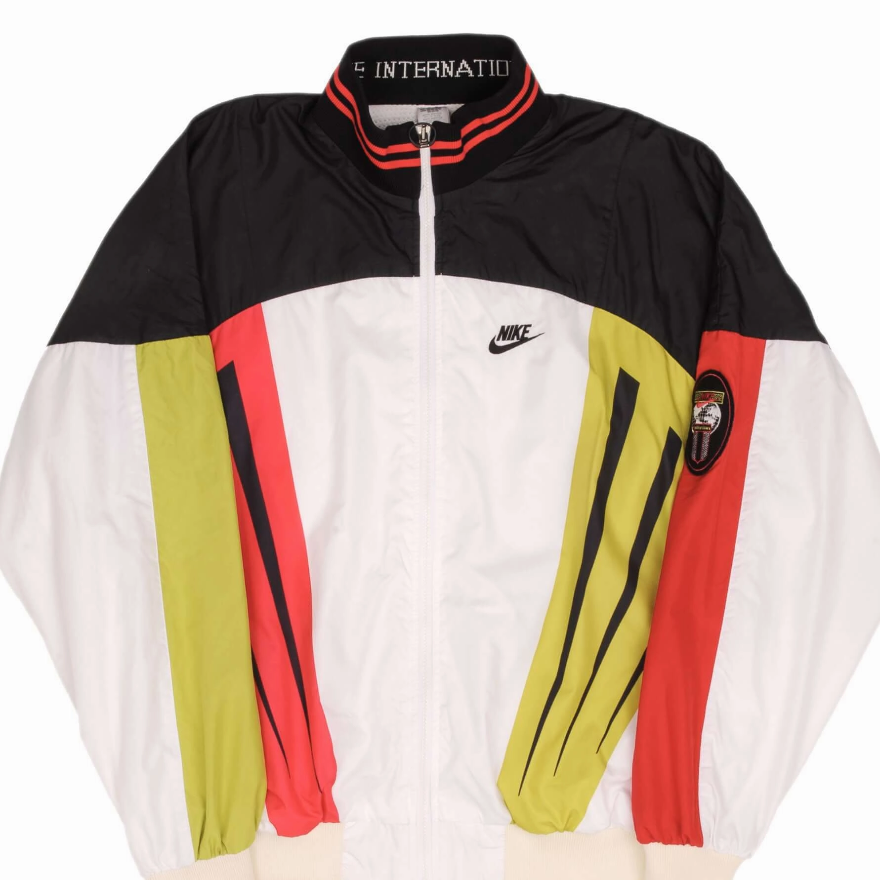 Transform VINTAGE NIKE INTERNATIONAL WINDBREAKER JACKET 1990S SIZE LARGE