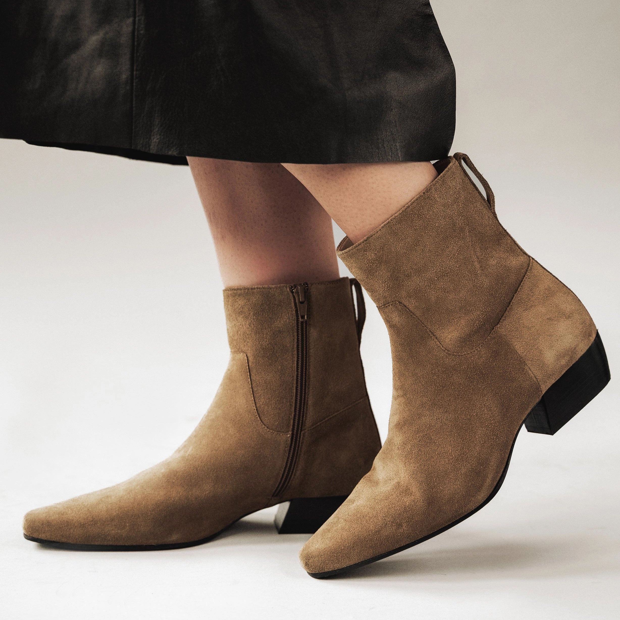 The Beau Boot Desert Suede Cushioned Step All Day Wear