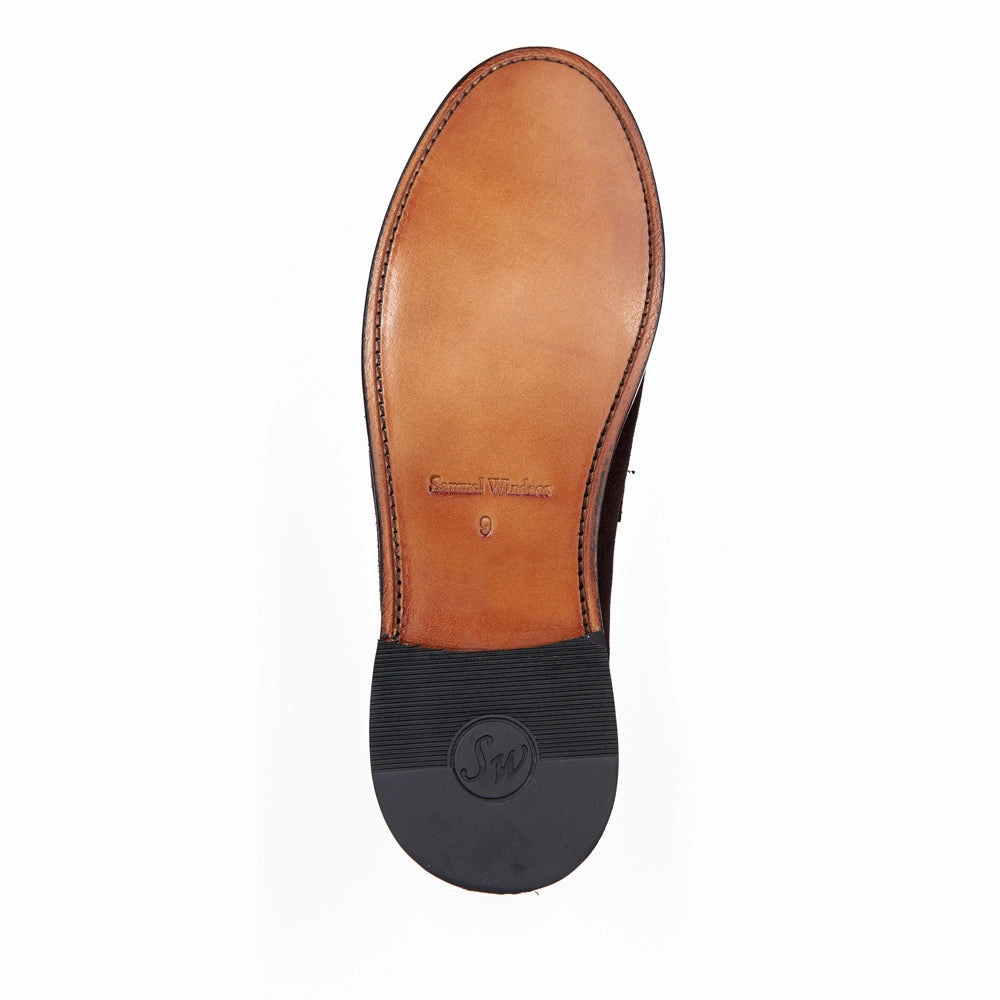 Penny Loafer - Brown Suede Quality craftsmanship