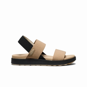 Open Wear Stylish Adventure Footwear Women's Elle Backstrap Sandal  |  Cornstalk/Black