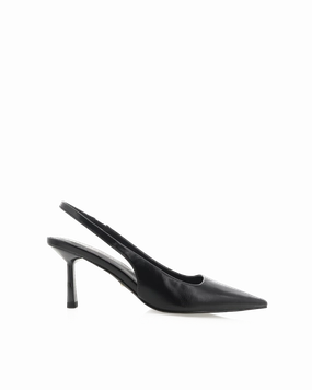 Vintage Style Heels Autumn Sandals IDANA - BLACK