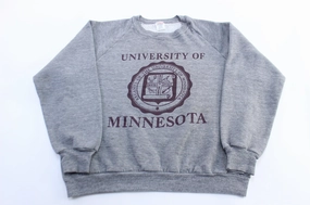 color fast 90's University of Minnesota Sweatshirt