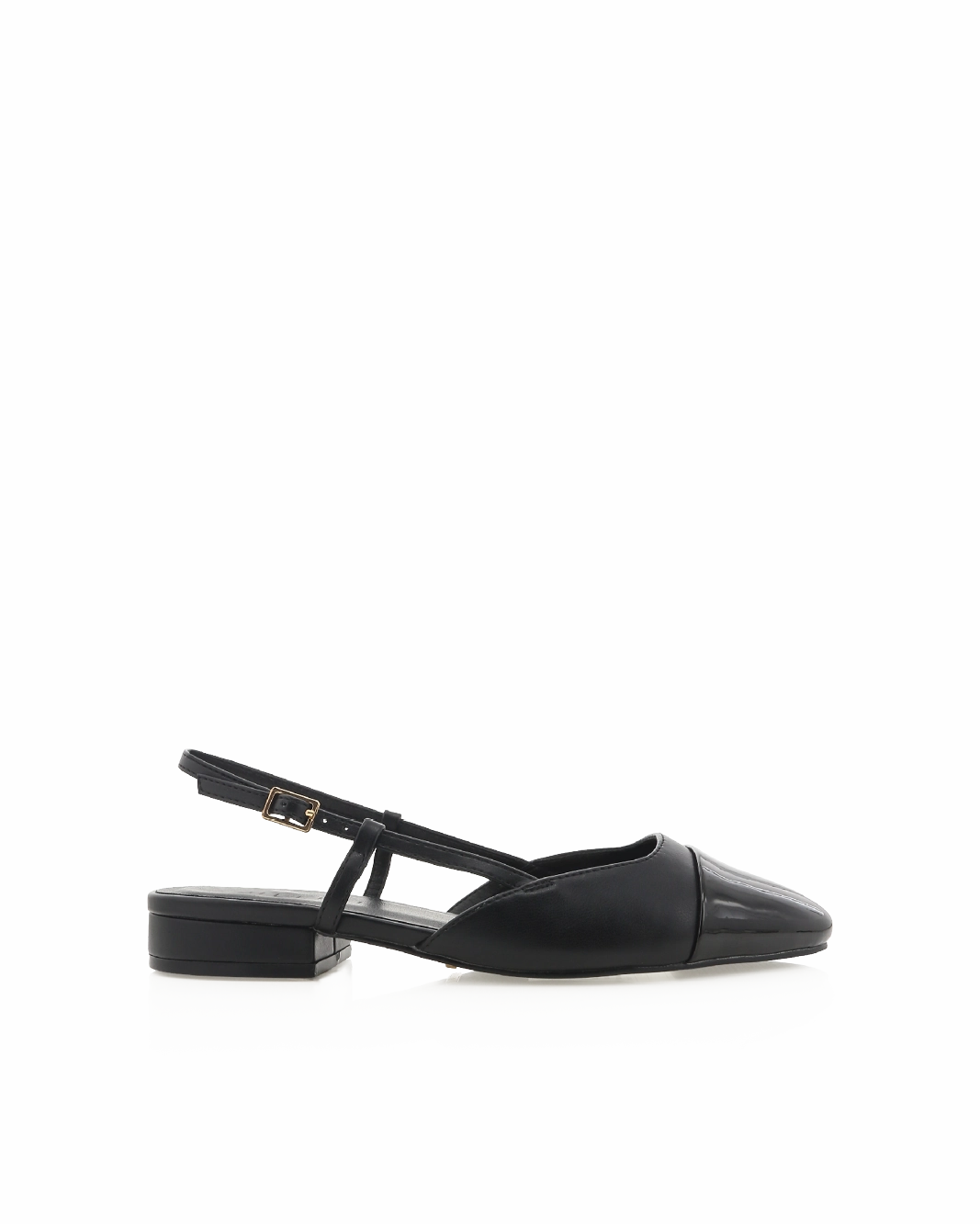 Chill Vibe HASSA - BLACK-BLACK PATENT