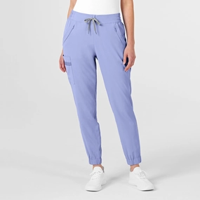 RENEW Women's Jogger Scrub Pant - Ceil Blue Casual Performance Wear