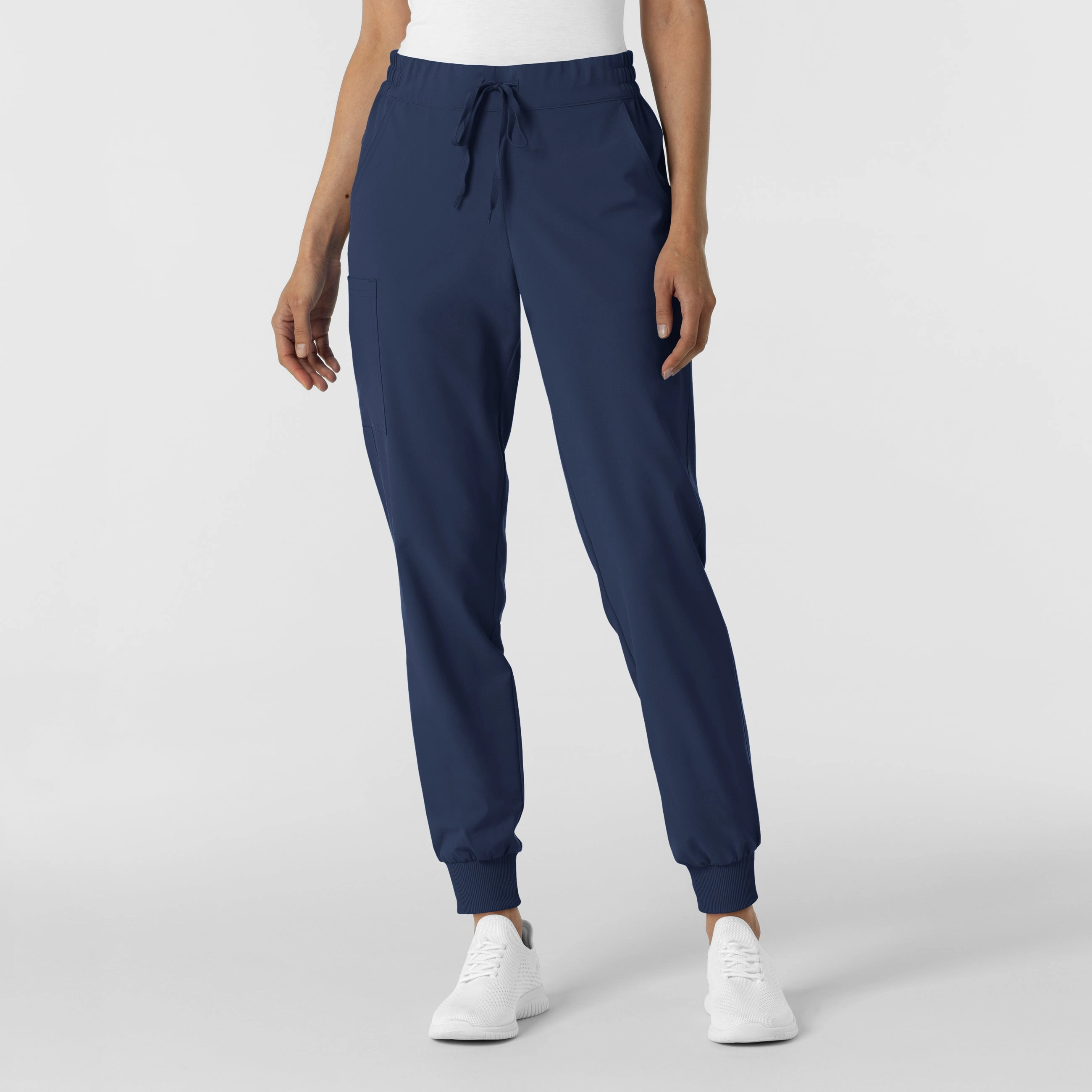RENEW Women's Jogger Scrub Pant - Navy Light wash