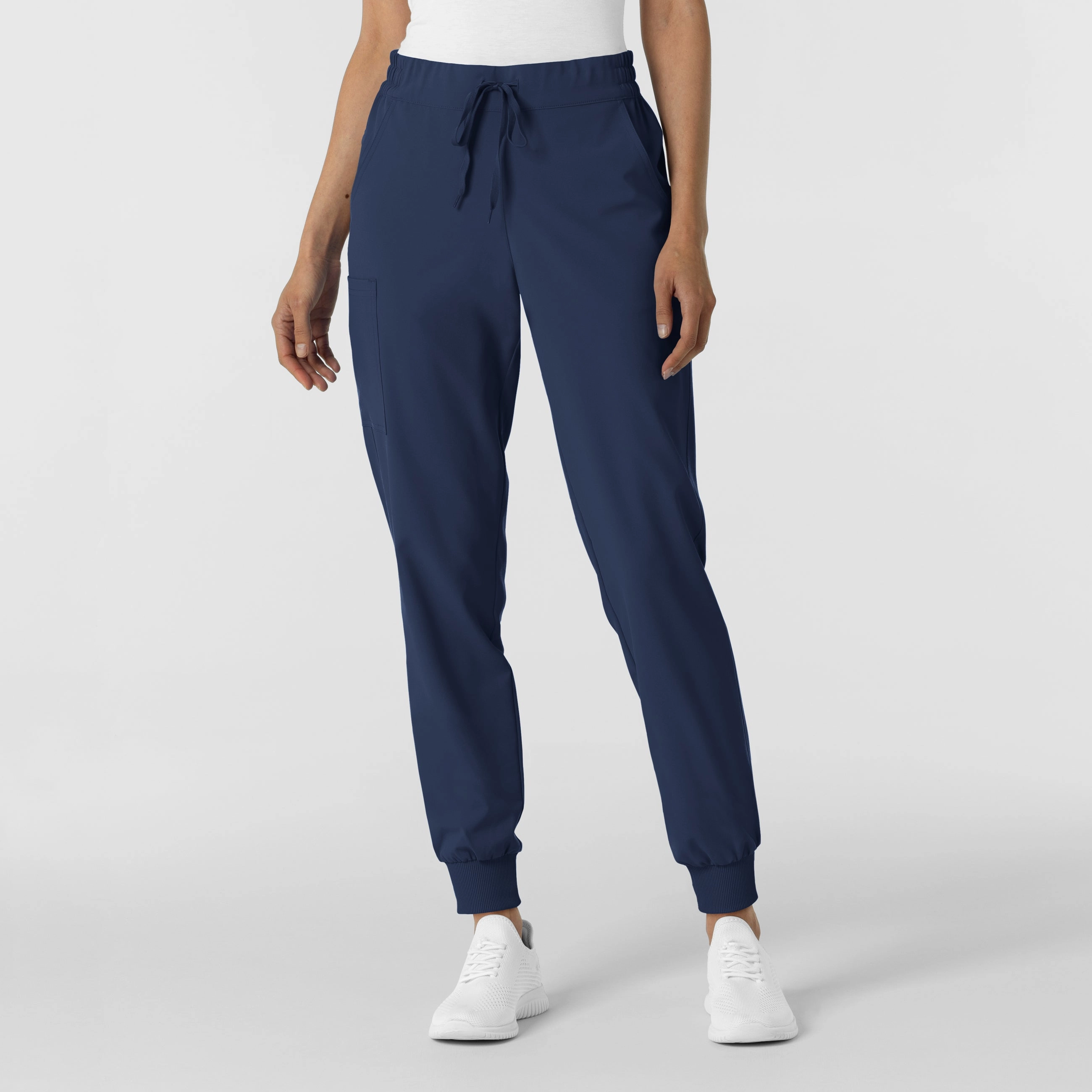 Flexible Activewear Low Profile Design RENEW Women's Jogger Scrub Pant - Navy