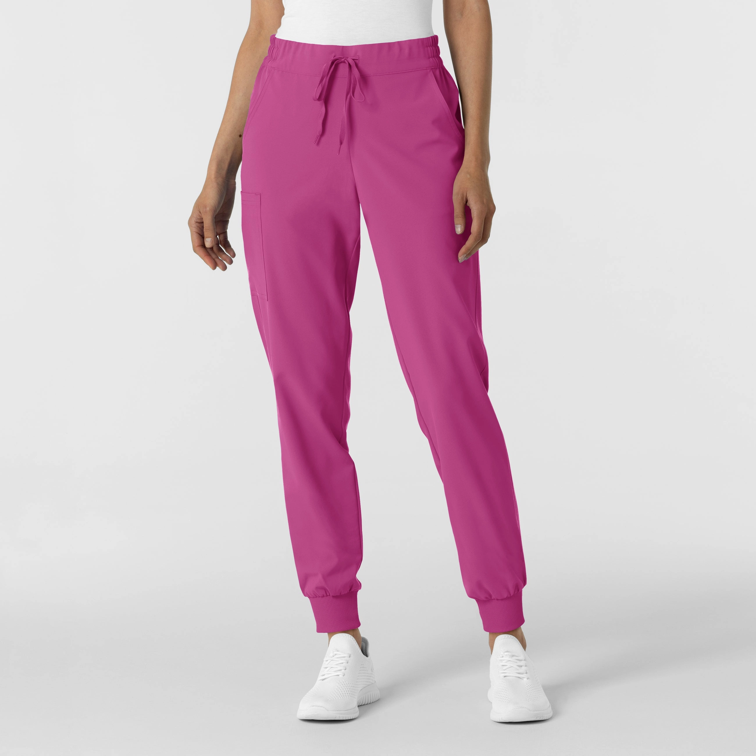RENEW Women's Jogger Scrub Pant - Raspberry Fashion Staple Active Layer