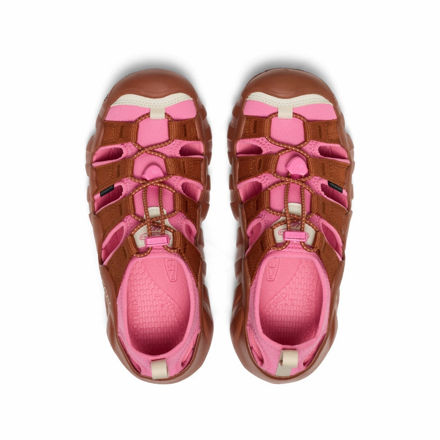 Sweat Wicking Lining Relaxed Walk Women's Hyperport H2 Sandal x Hiking Patrol  |  Okenia Pink